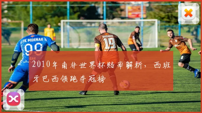 2010年南非世界杯赔率解析，西班牙巴西领跑夺冠榜