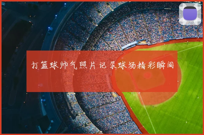 打篮球帅气照片记录球场精彩瞬间