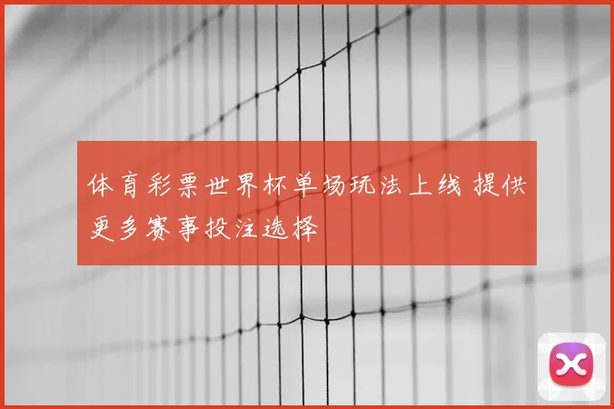 体育彩票世界杯单场玩法上线 提供更多赛事投注选择