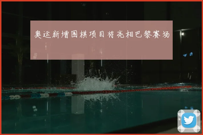 奥运新增围棋项目将亮相巴黎赛场