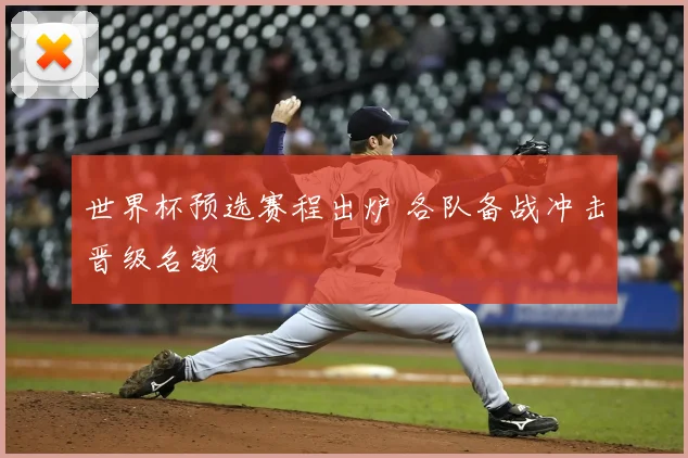 世界杯预选赛程出炉 各队备战冲击晋级名额